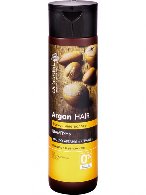 Dr.Sante 0%" шамп. д/волос 250мл Argan Hair. Роскошные волосы Производитель: Украина Эльфа